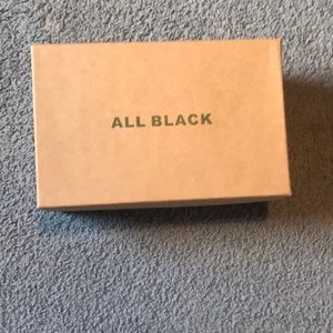 All black loafer jungle pump shoe size 36.5 never worn